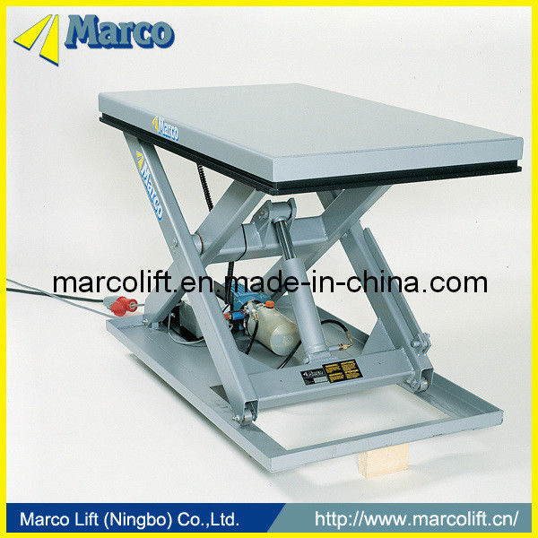 Op maat gemaakte aanvraag 0,5-1 ton Marco Single Scissor Lift Table met CE-certificering