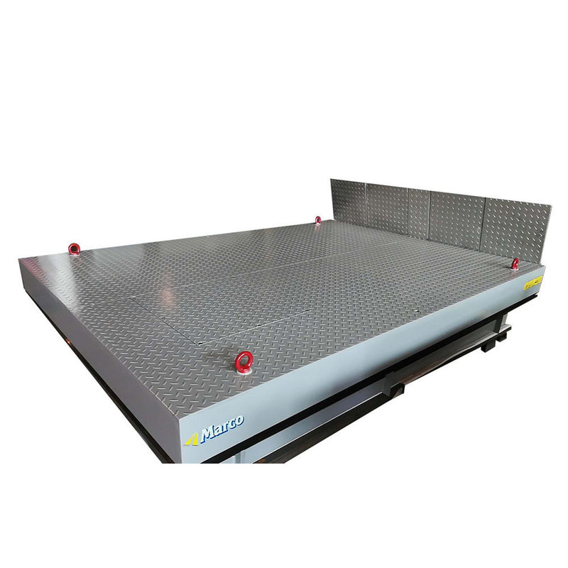 Hydraulische schaar-lifttafel voor dockbelasting Aanpassing en optioneel hefmechanisme