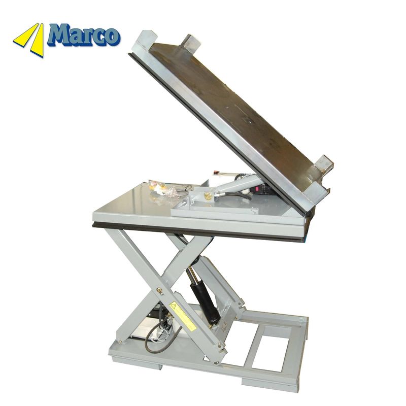 Marco Customsized 40 Grade Tilt Palet Hydraulische schaar Lift Table Warehouse Crane