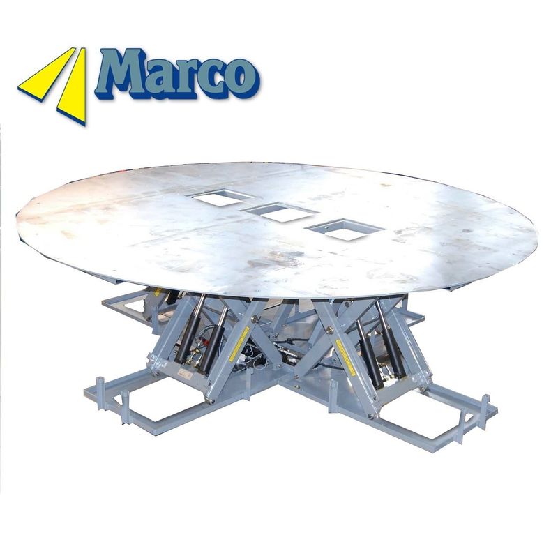 Hydraulisch schaarhefmechanisme Marco Circulaire 4 Stage Platform voor scènevoorstellingen