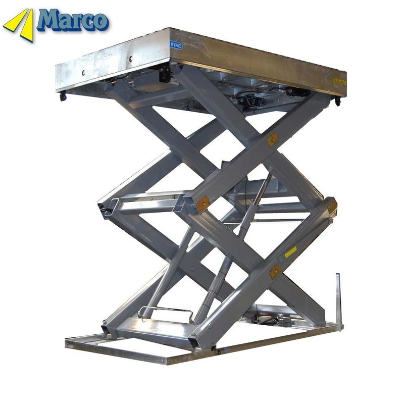 900 mm Dichte hoogte Marco Verticale Hydraulische Scharnier Lift Werkplatform voor stationair