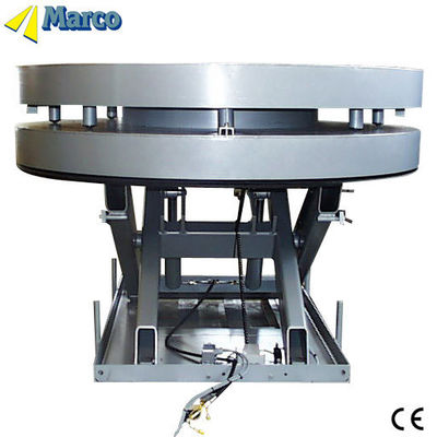 Gewichtsniveau Marco Single Scissor Lift Table met draaitafel